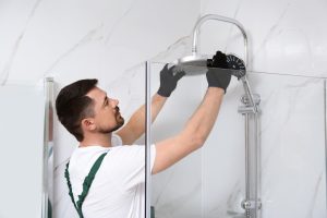 installer douche installation